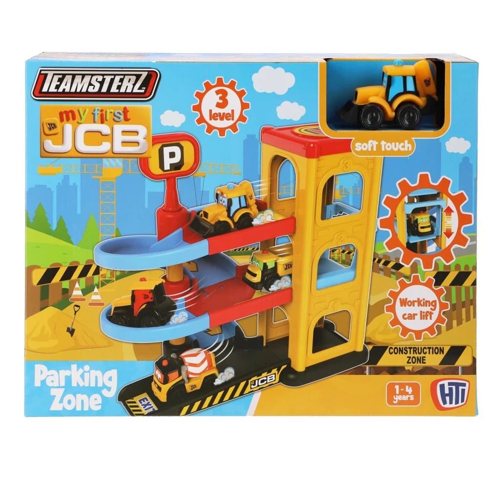 Teamsterz JCB Mijn Eerste Garage met Voertuig - foto 2