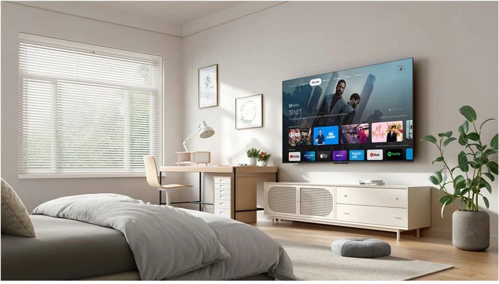 TCL 43P61K 43" | 4K UHD Smart TV | Google TV | HDR | Zwart - foto 5