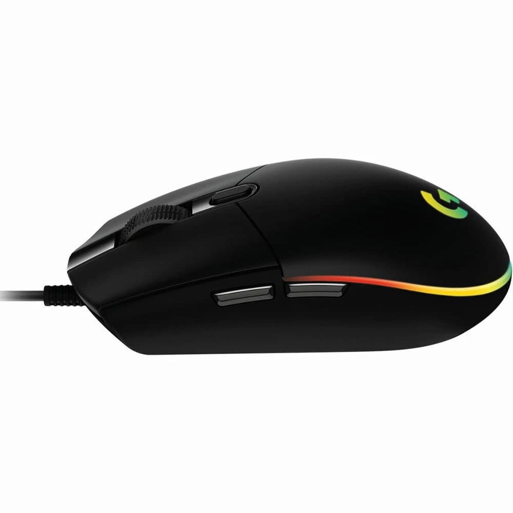 Logitech G102 LIGHTSYNC | 8000 DPI | 6 Knoppen | RGB | Bedrade Gamingmuis | Zwart - foto 2