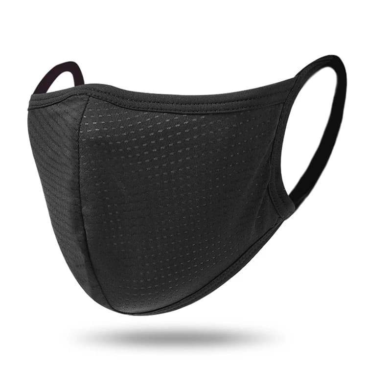 Ademend stofmasker met dubbele laag, polyester, one size