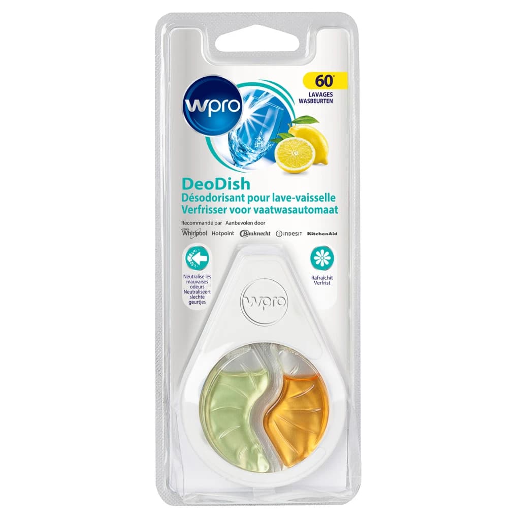 WPRO Deodish Verfrisser Vaatwasser 2 Stuks - foto 3