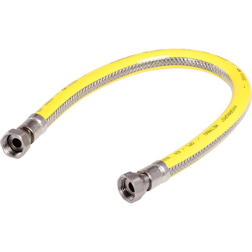 Raminex Gasslang 125cm RVS-flex-pvc - foto 1