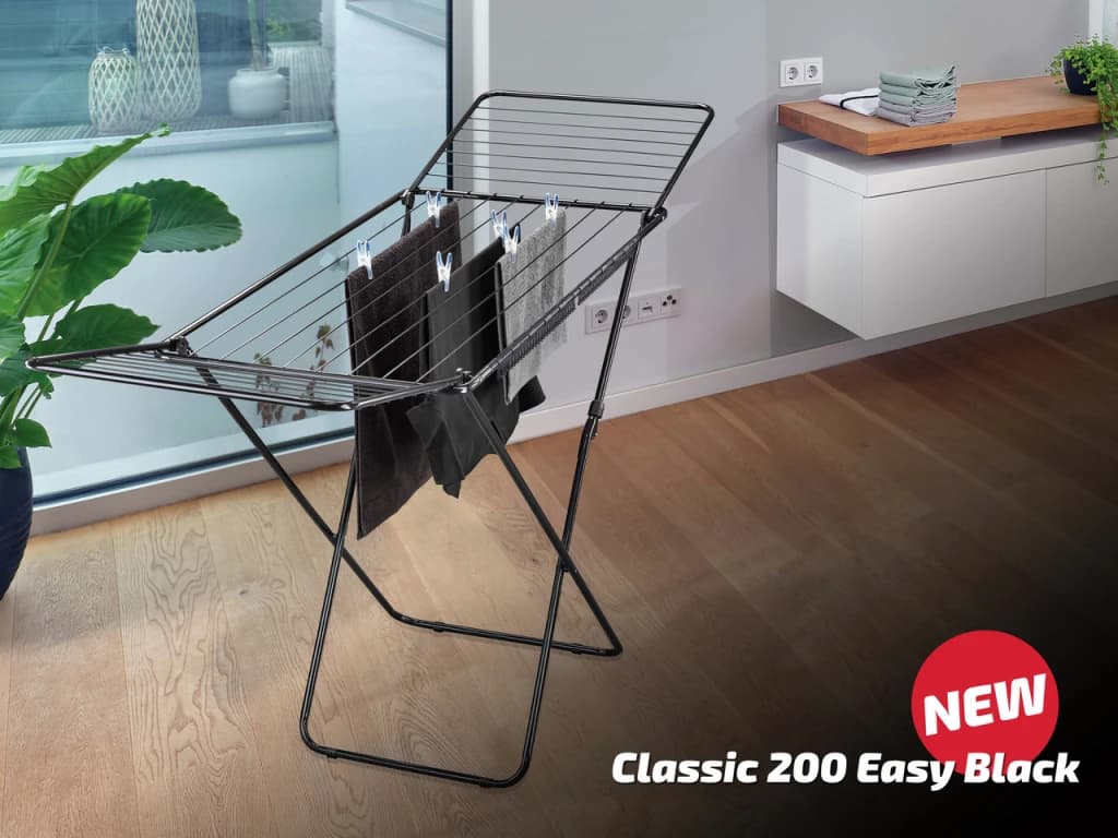 Leifheit 81696 Classic 200 Easy Droogrek Zwart - foto 7