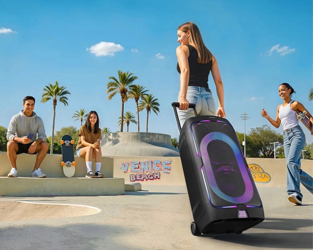 Samsung Sound Tower met twee speakers voor stereo