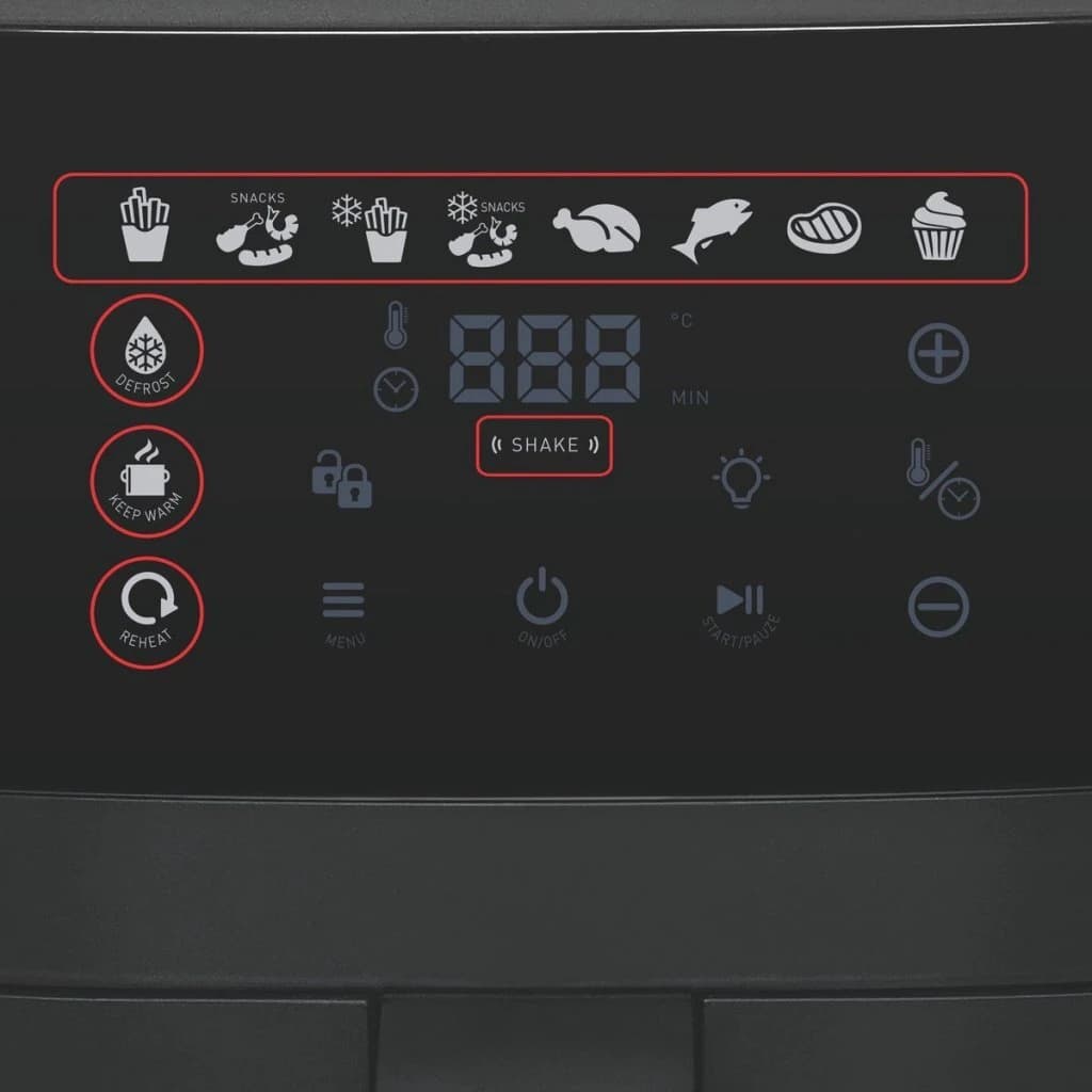 Fritel Airfryer SnackTastic 7520 Heteluchtfriteuse 6L 1500W Zwart - foto 4