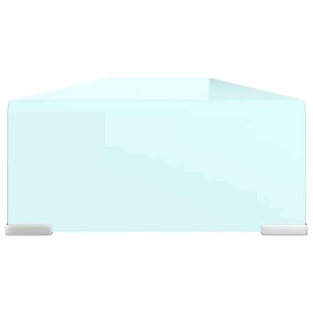 vidaXL TV-meubel/monitorverhoger glas - foto 4