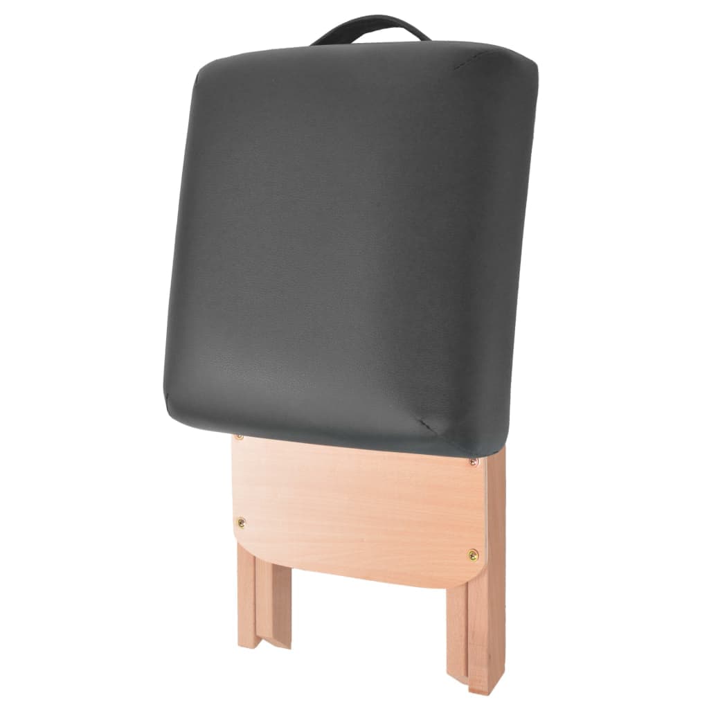 vidaXL Massagetafel- en krukset inklapbaar 3 zones dik - foto 6