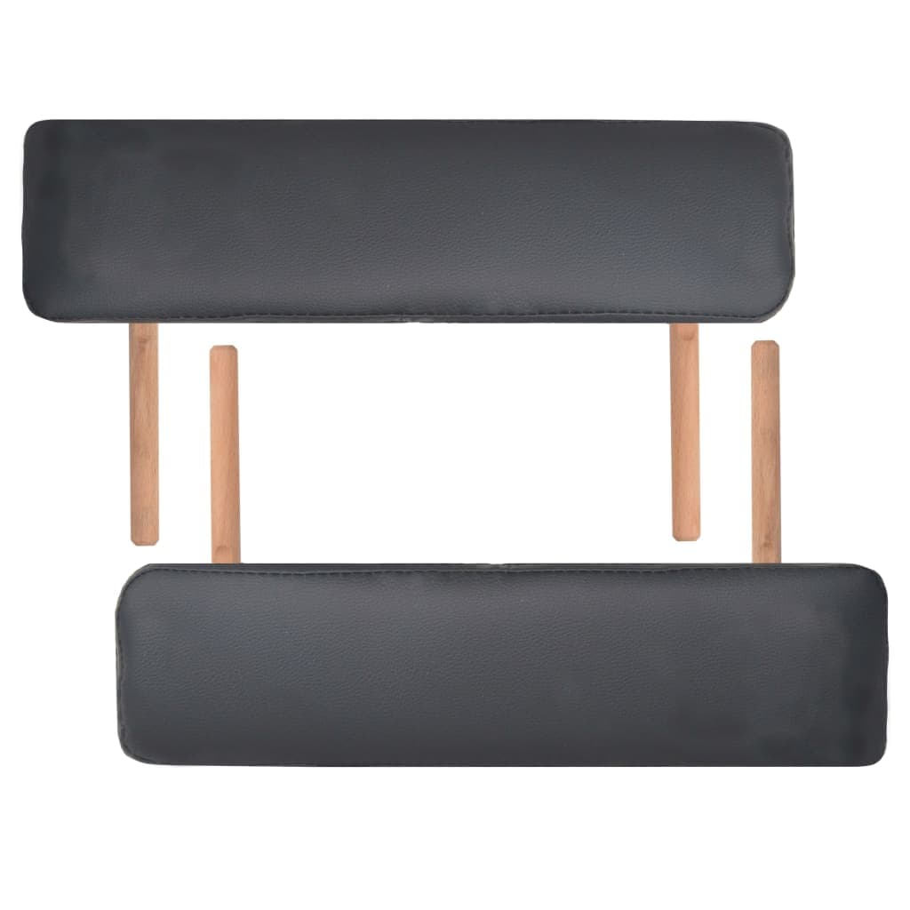 vidaXL Massagetafel- en krukset inklapbaar 3 zones dik - foto 7