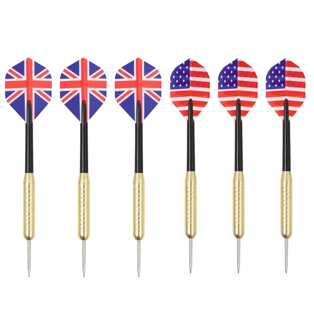 vidaXL Dartbord professioneel 6 darts sisal - foto 4
