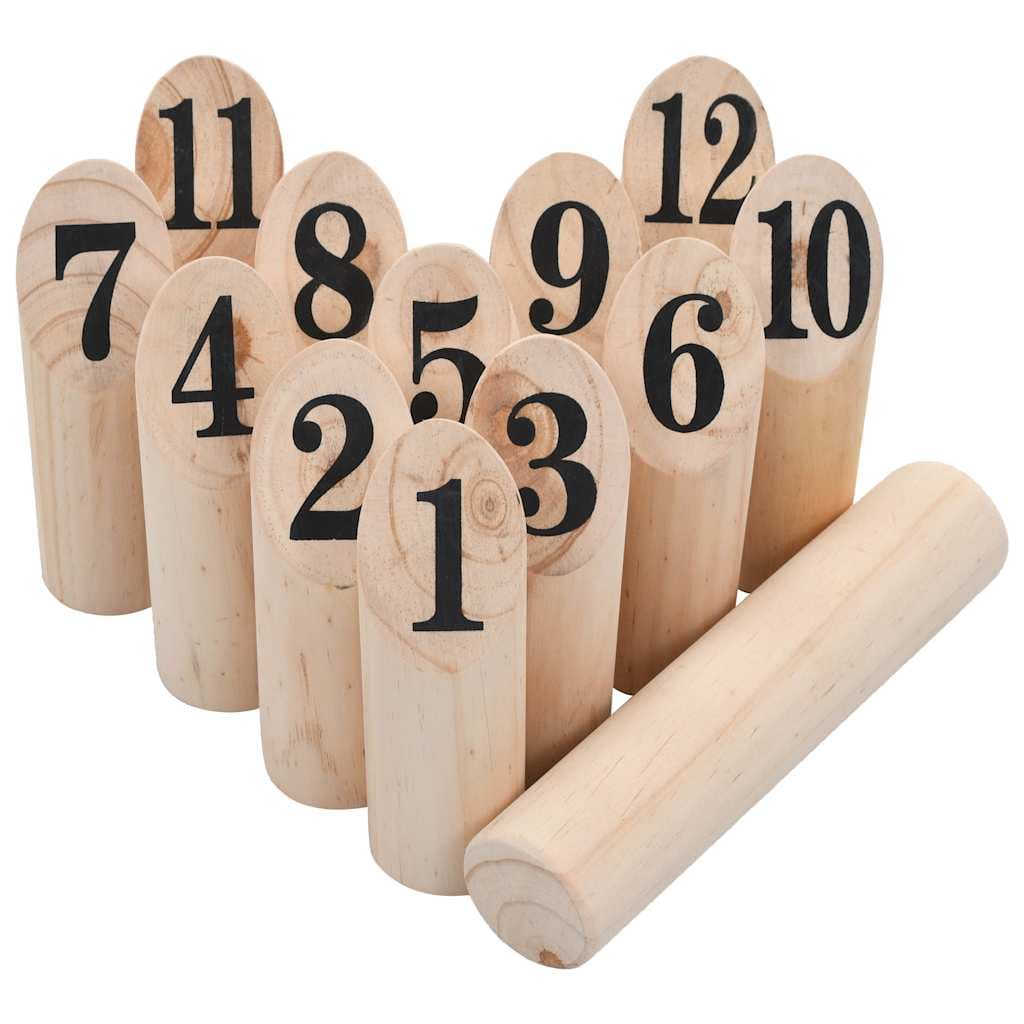 vidaXL Nummer Kubb spelset - foto 3