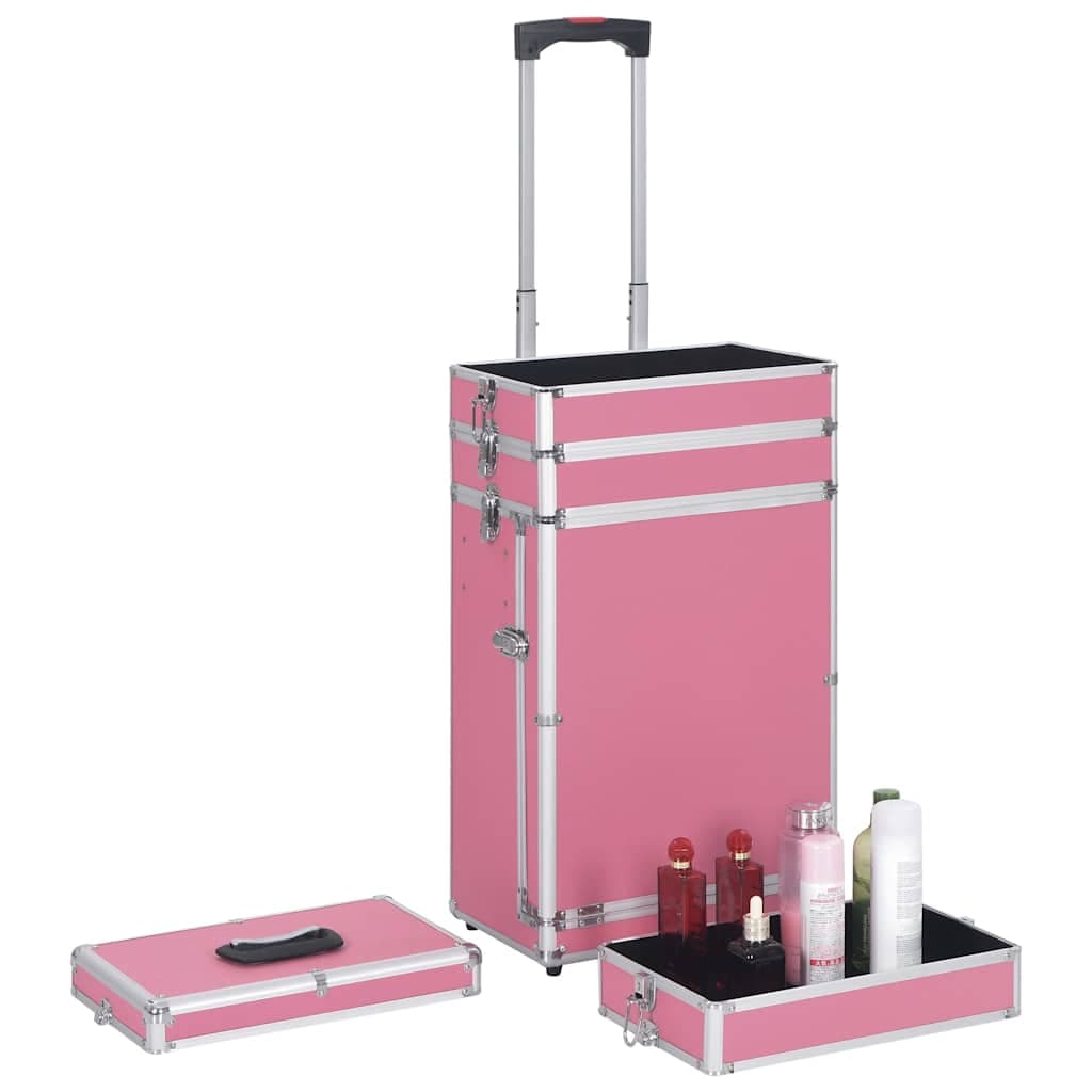 vidaXL Make-up trolley aluminium - foto 6