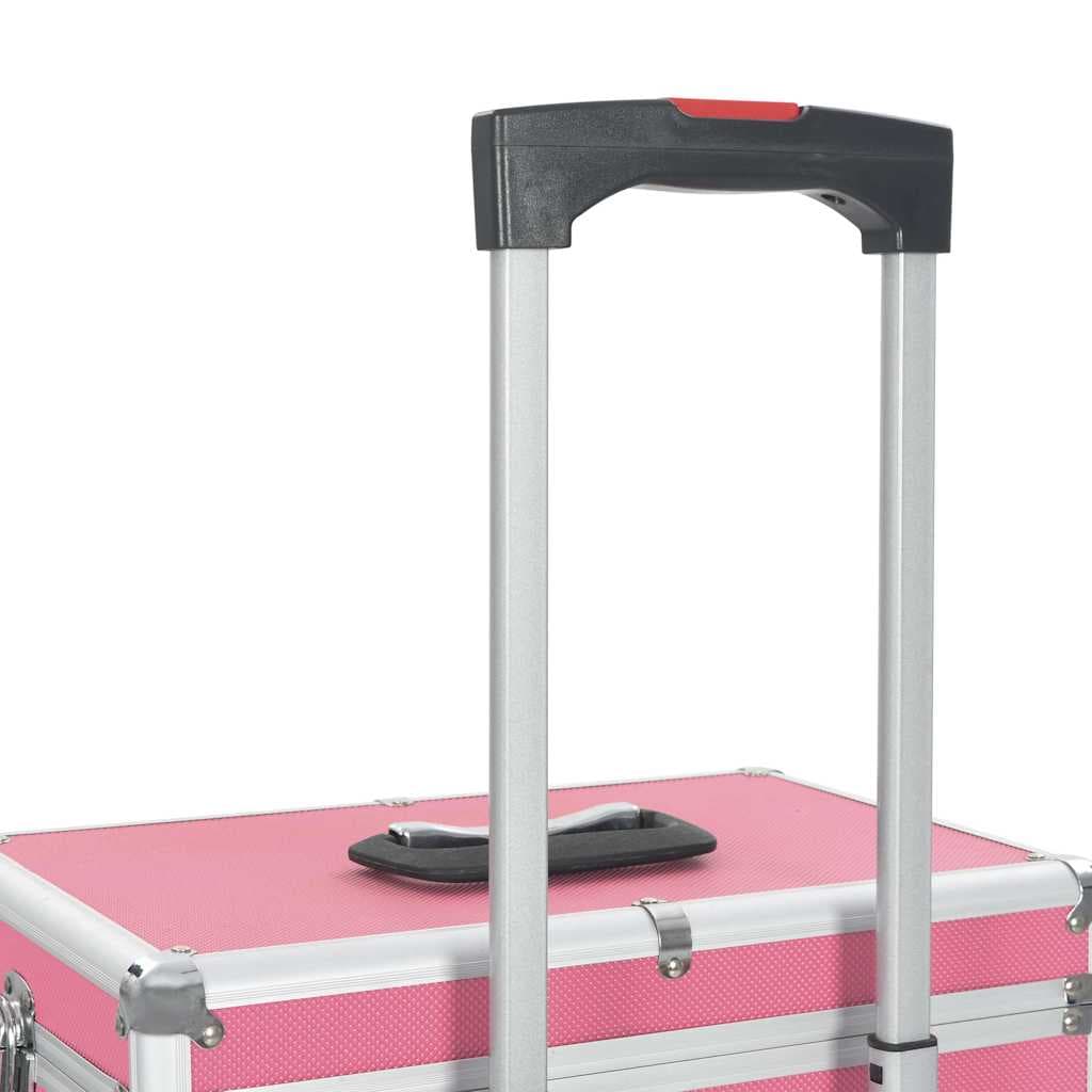 vidaXL Make-up trolley aluminium - foto 9