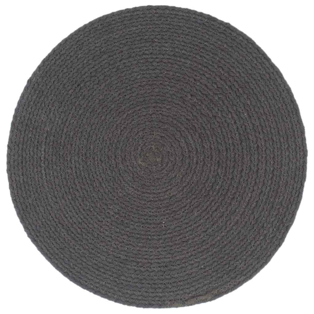 vidaXL Placemats rond jute - foto 2