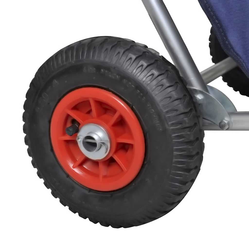 vidaXL Strandtrolley wielen draagbaar inklapbaar - foto 6