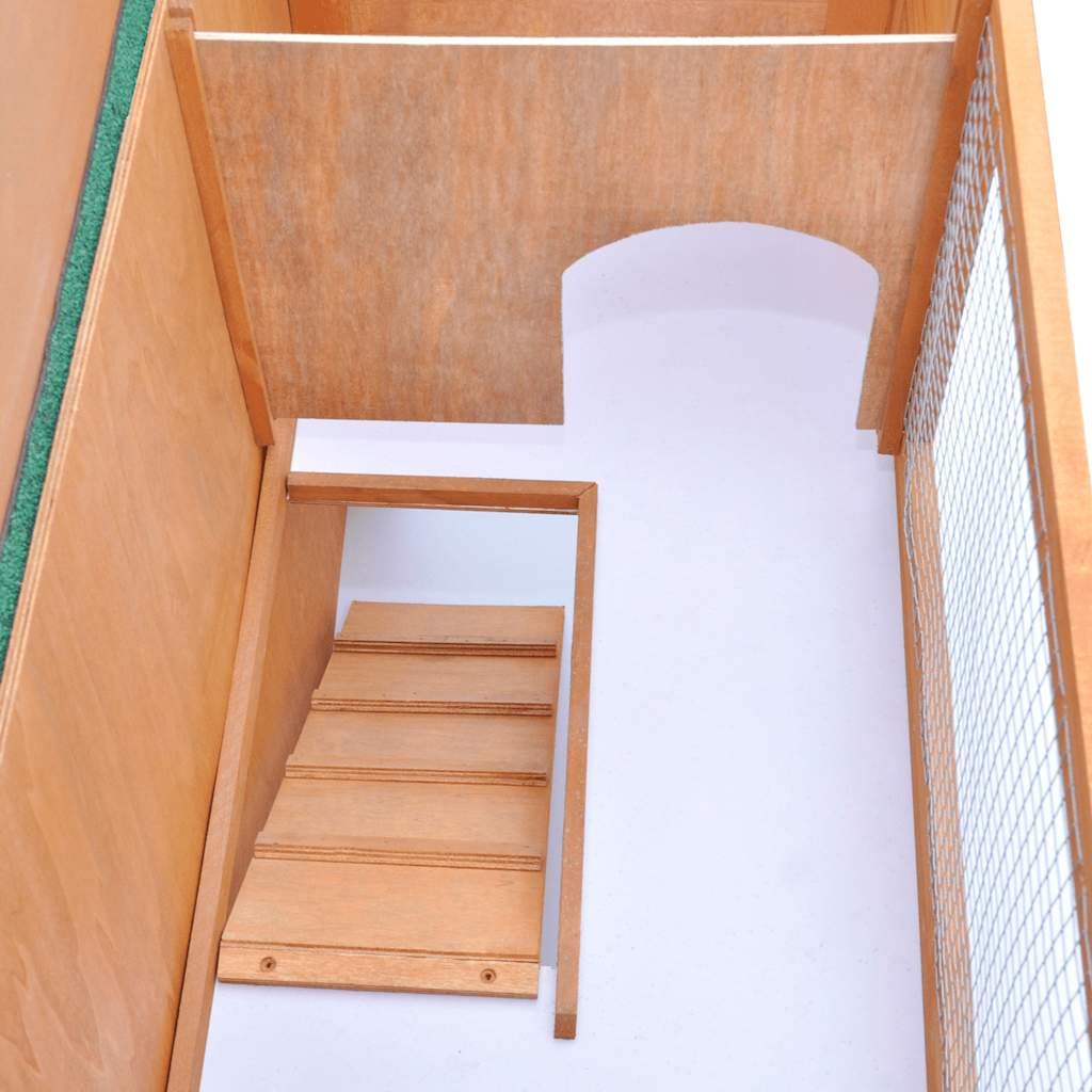 vidaXL Buitenkonijnenhok kleine huisdieren, 1 deur, - foto 6