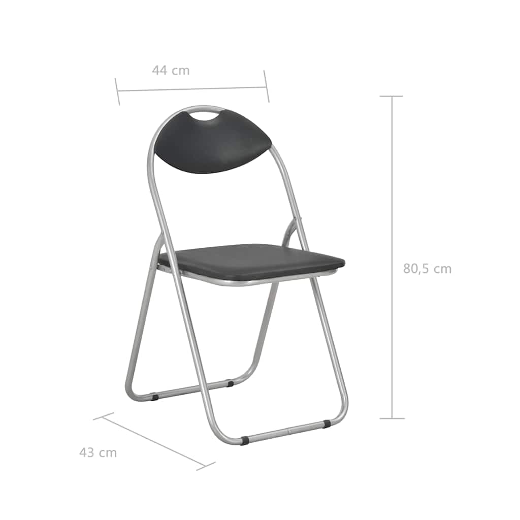 vidaXL Opklapbare stoelen, 6 stuks, - foto 7