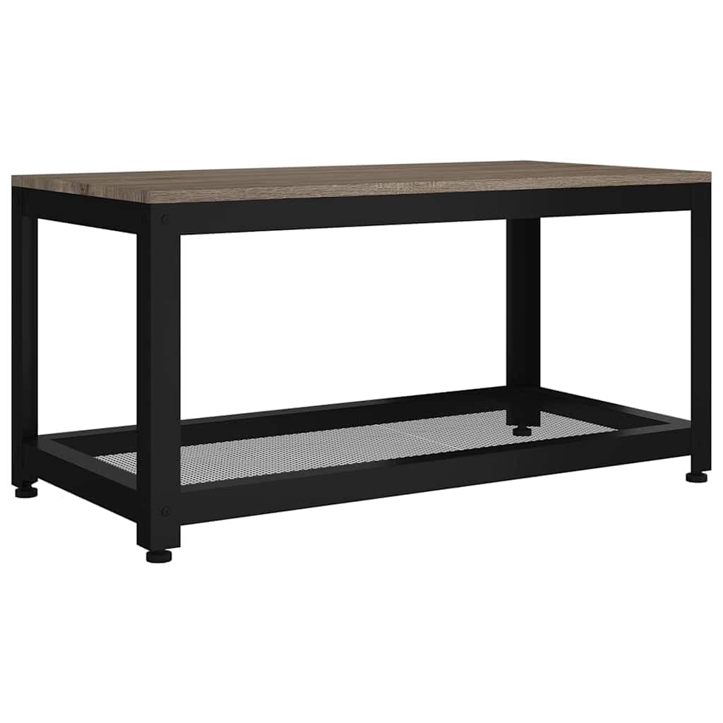vidaXL Salontafel MDF en ijzer - foto 2