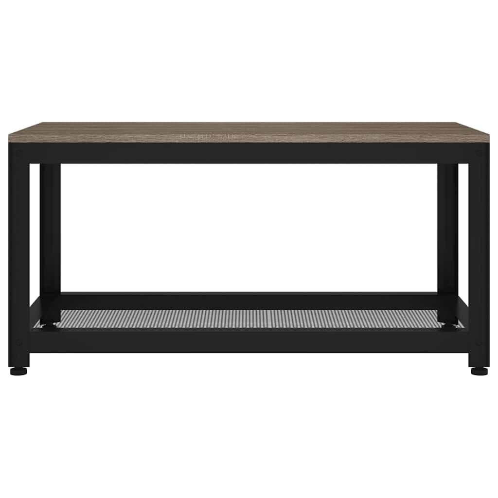 vidaXL Salontafel MDF en ijzer - foto 3