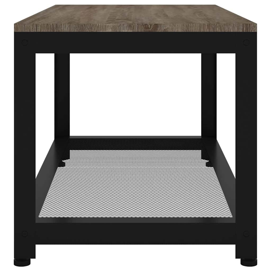 vidaXL Salontafel MDF en ijzer - foto 4