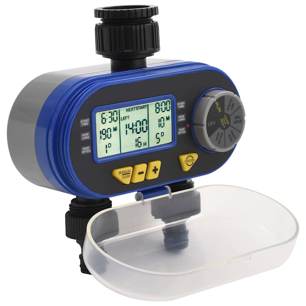vidaXL Watertimer dubbele uitgang automatisch digitaal - foto 4