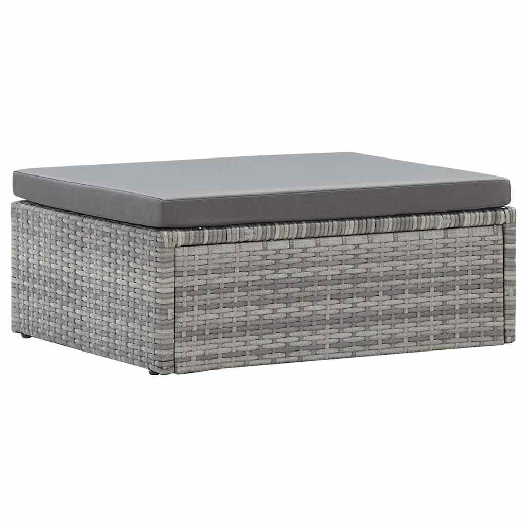 vidaXL Tuinbed met luifel poly rattan gemengd - foto 10