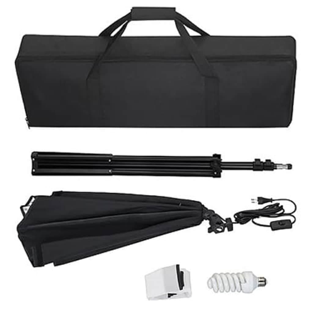 vidaXL Fotostudioset achtergrond softboxlamp - foto 10