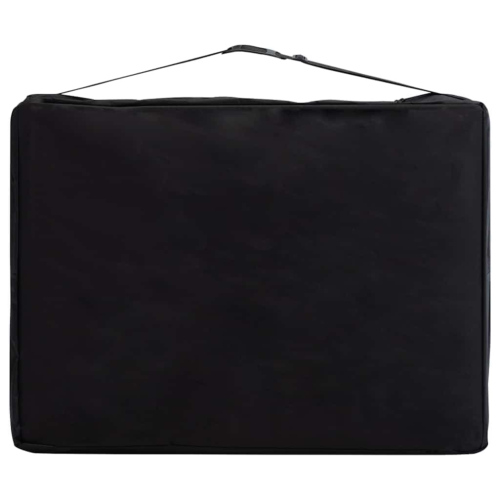 vidaXL Massagetafel inklapbaar 2 zones aluminum - foto 8