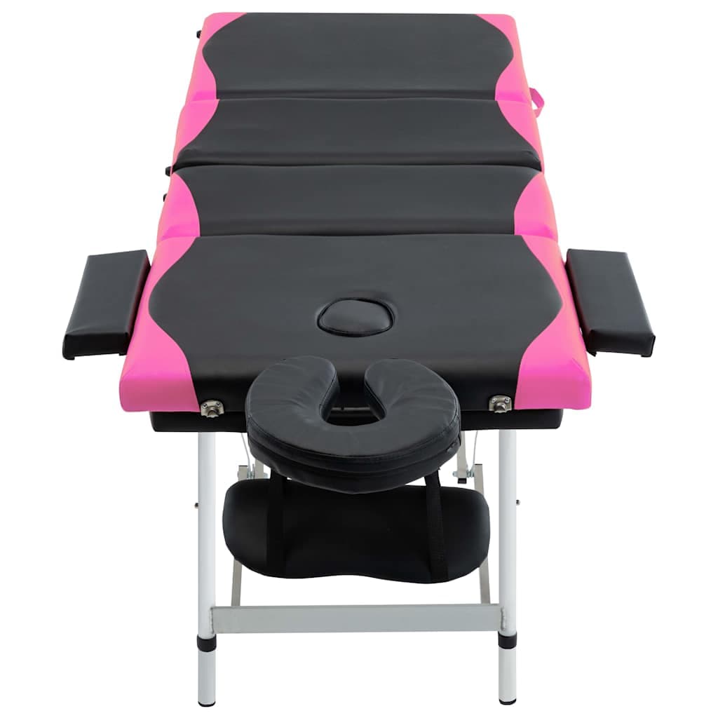 vidaXL Massagetafel inklapbaar 4 zones - foto 2