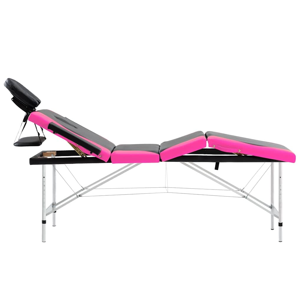 vidaXL Massagetafel inklapbaar 4 zones - foto 5