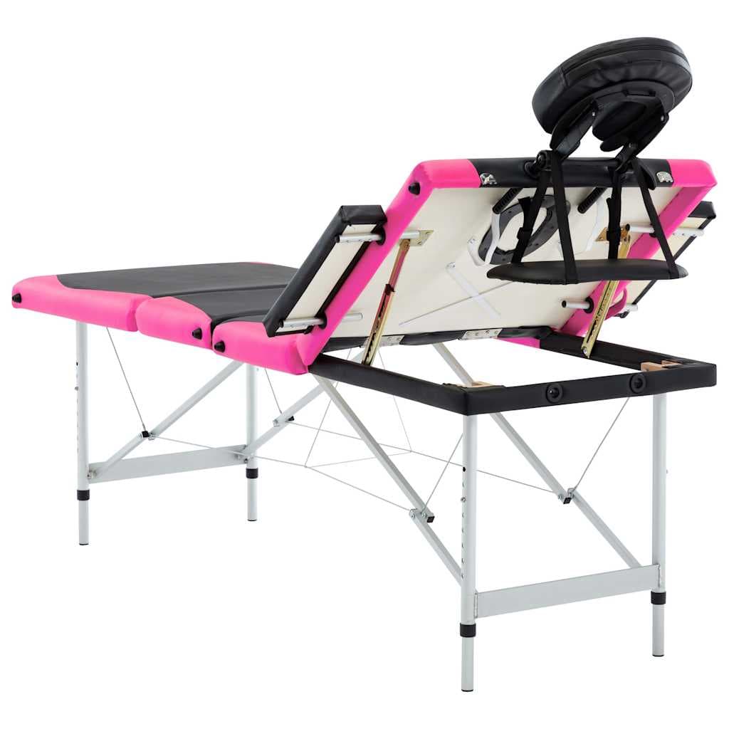 vidaXL Massagetafel inklapbaar 4 zones - foto 6