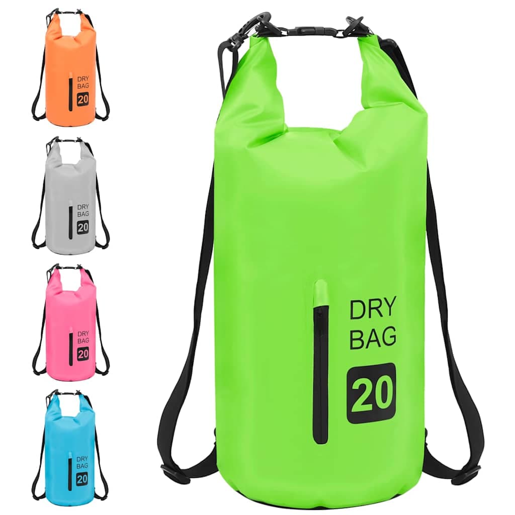 vidaXL Drybag met rits 20 L PVC - foto 9