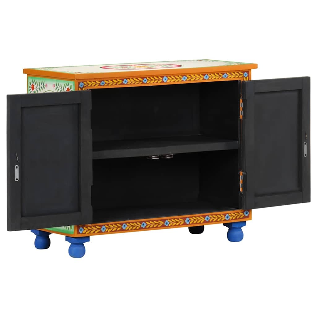 vidaXL Dressoir handgeschilderd massief mangohout - foto 2