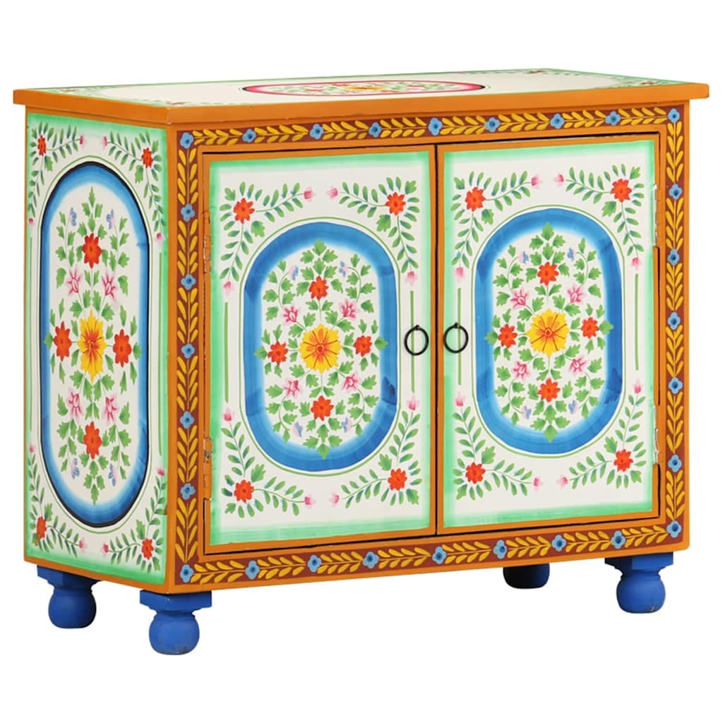 vidaXL Dressoir handgeschilderd massief mangohout - foto 12