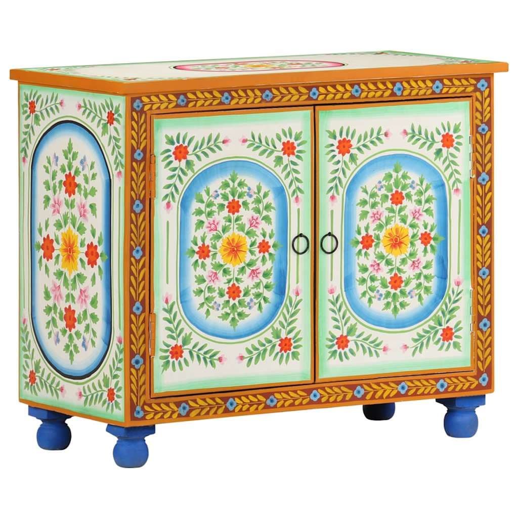 vidaXL Dressoir handgeschilderd massief mangohout - foto 10