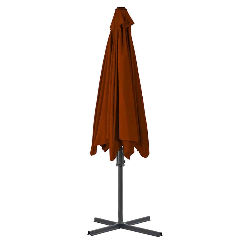 vidaXL Parasol stalen paal terracottakleurig - foto 4