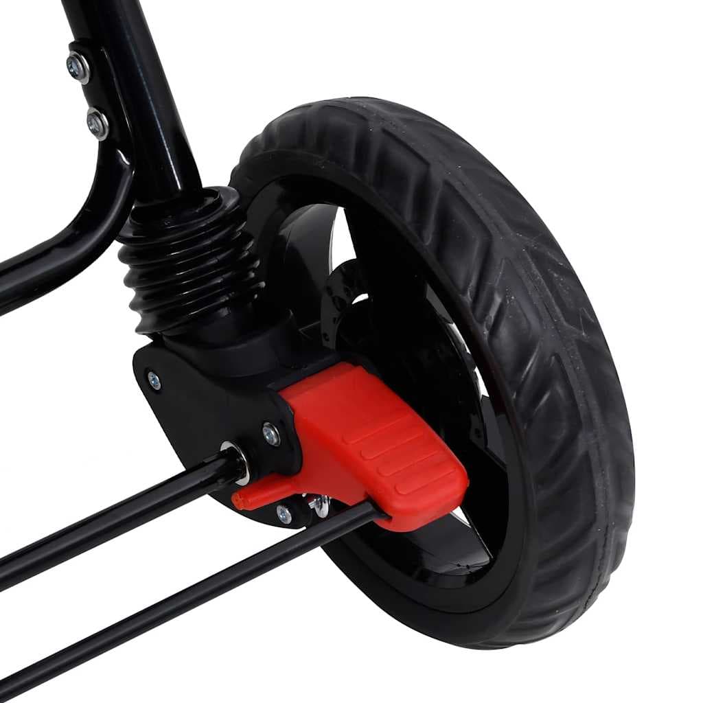 vidaXL Tweelingkinderwagen tandem staal - foto 9