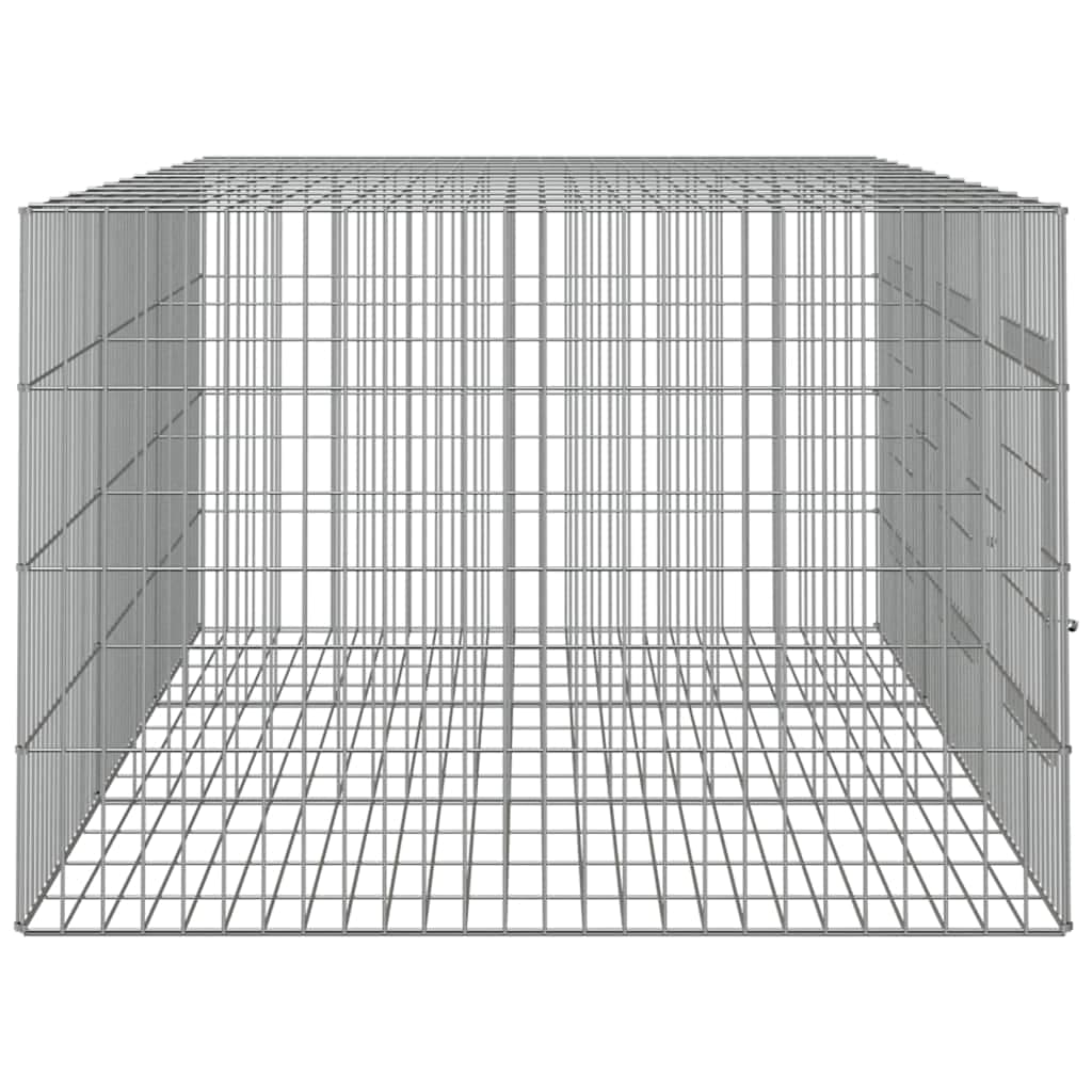 vidaXL Konijnenkooi 3 panelen ijzer - foto 5