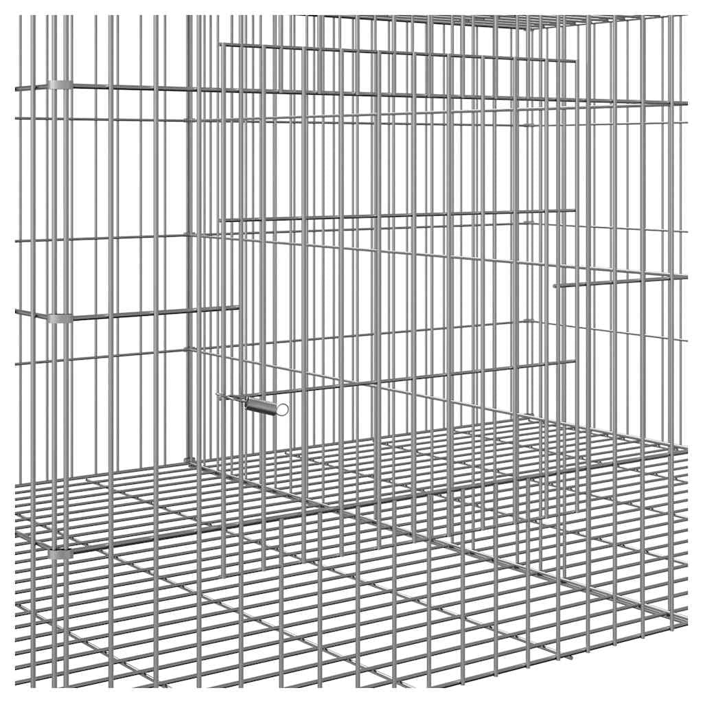 vidaXL Konijnenkooi 3 panelen ijzer - foto 6