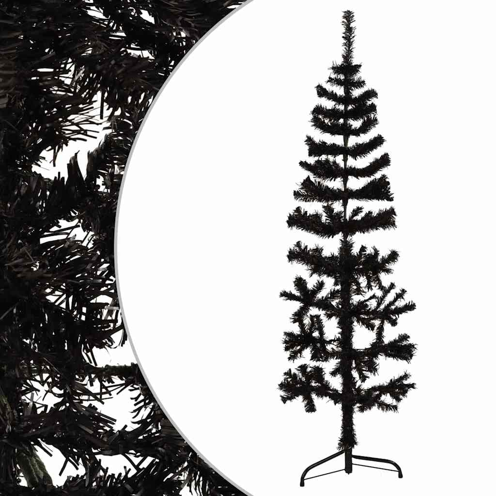 vidaXL Kunstkerstboom half standaard smal - foto 2