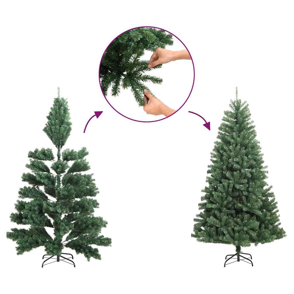 vidaXL Kunstkerstboom half standaard smal - foto 7