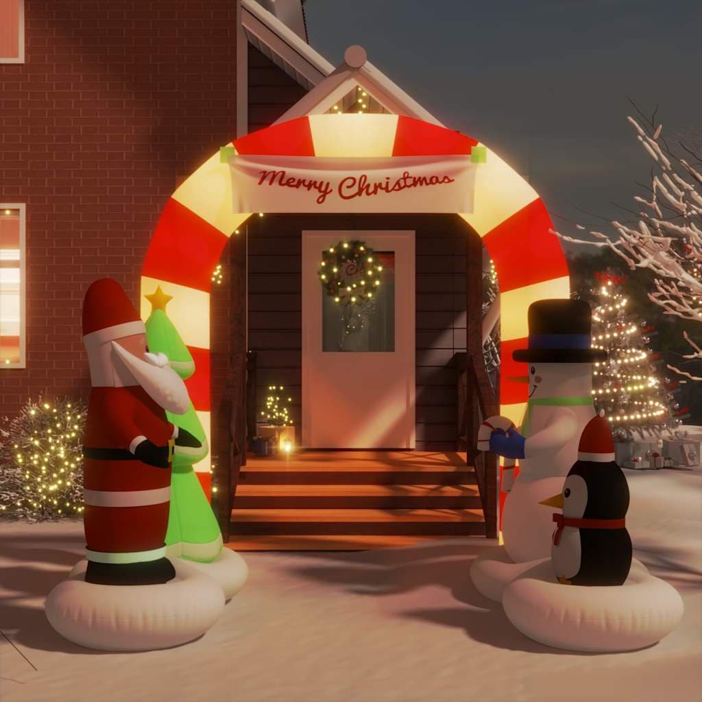 vidaXL Kerstboog opblaasbaar LED' - foto 1