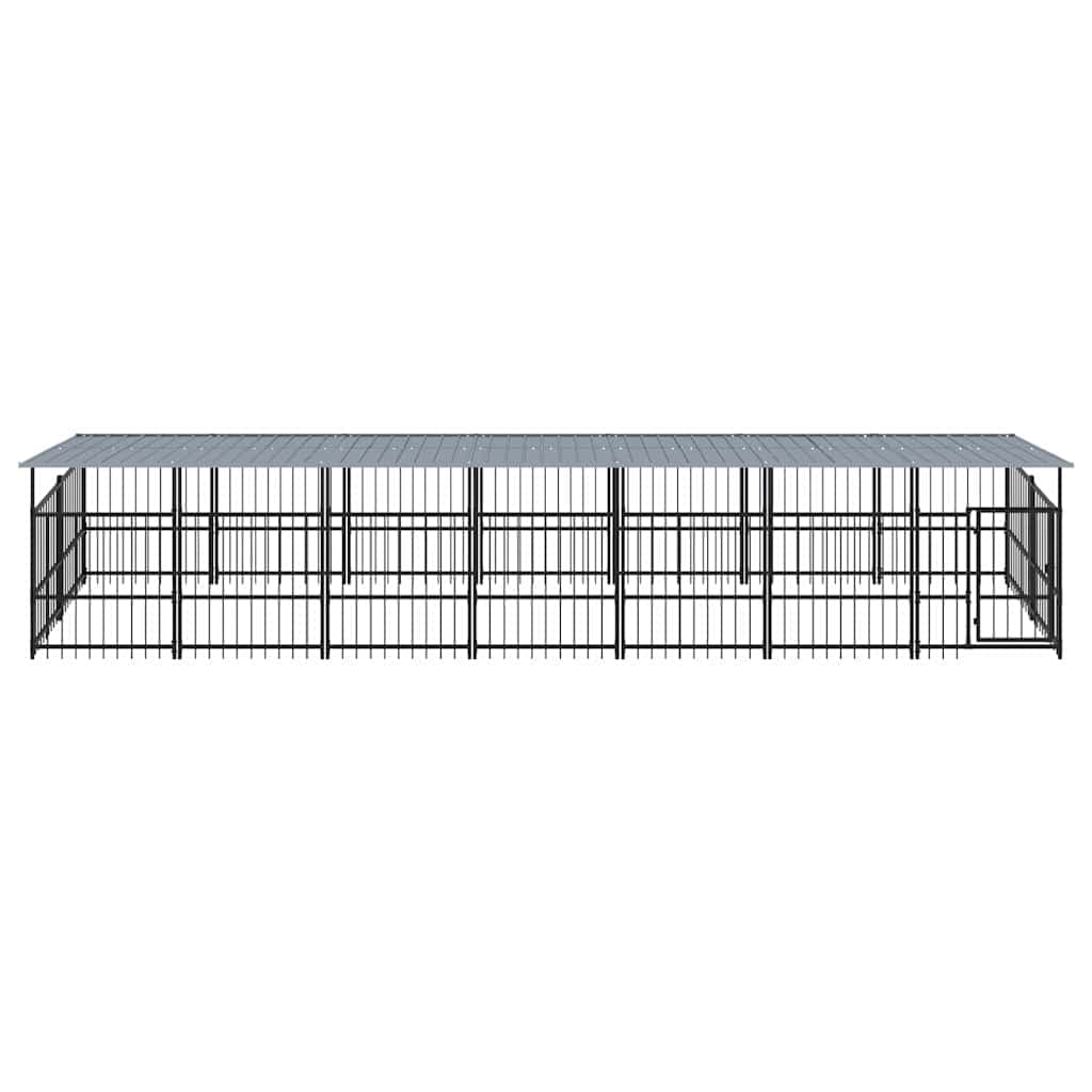 vidaXL Hondenkennel dak 13,14 ² - foto 3