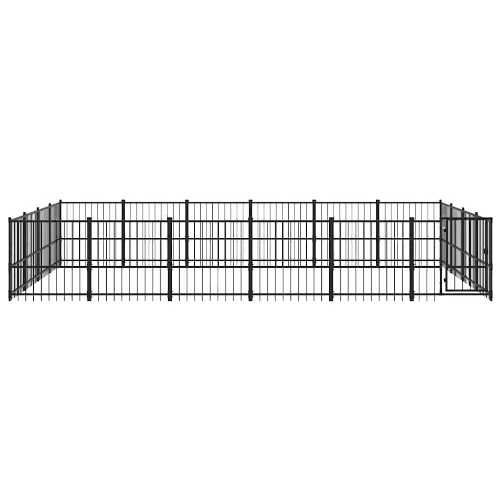 vidaXL Hondenkennel buiten 22,58 ² - foto 3