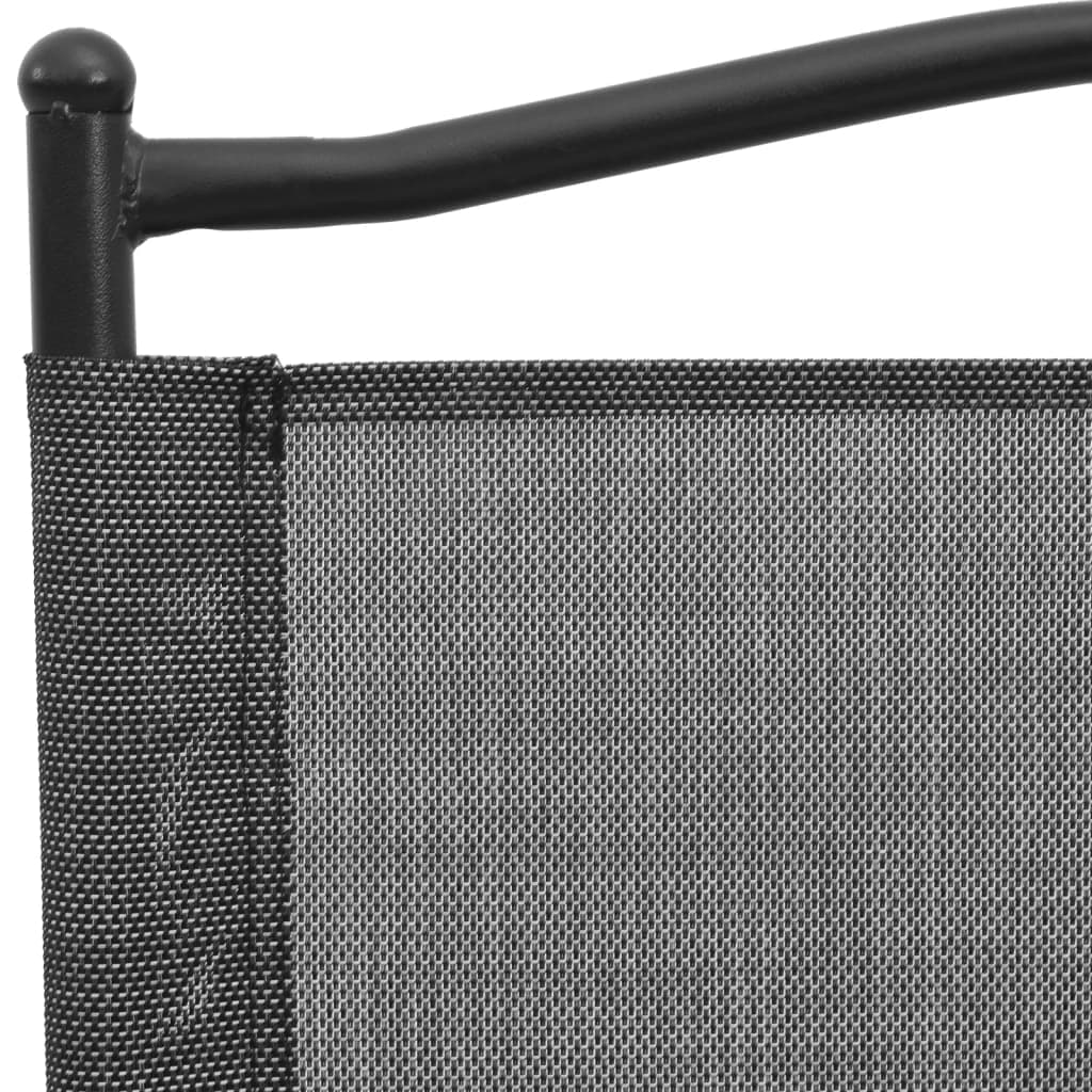 vidaXL Opklapbare stoelen, 4 stuks, gemêleerd , Textilene. - foto 10