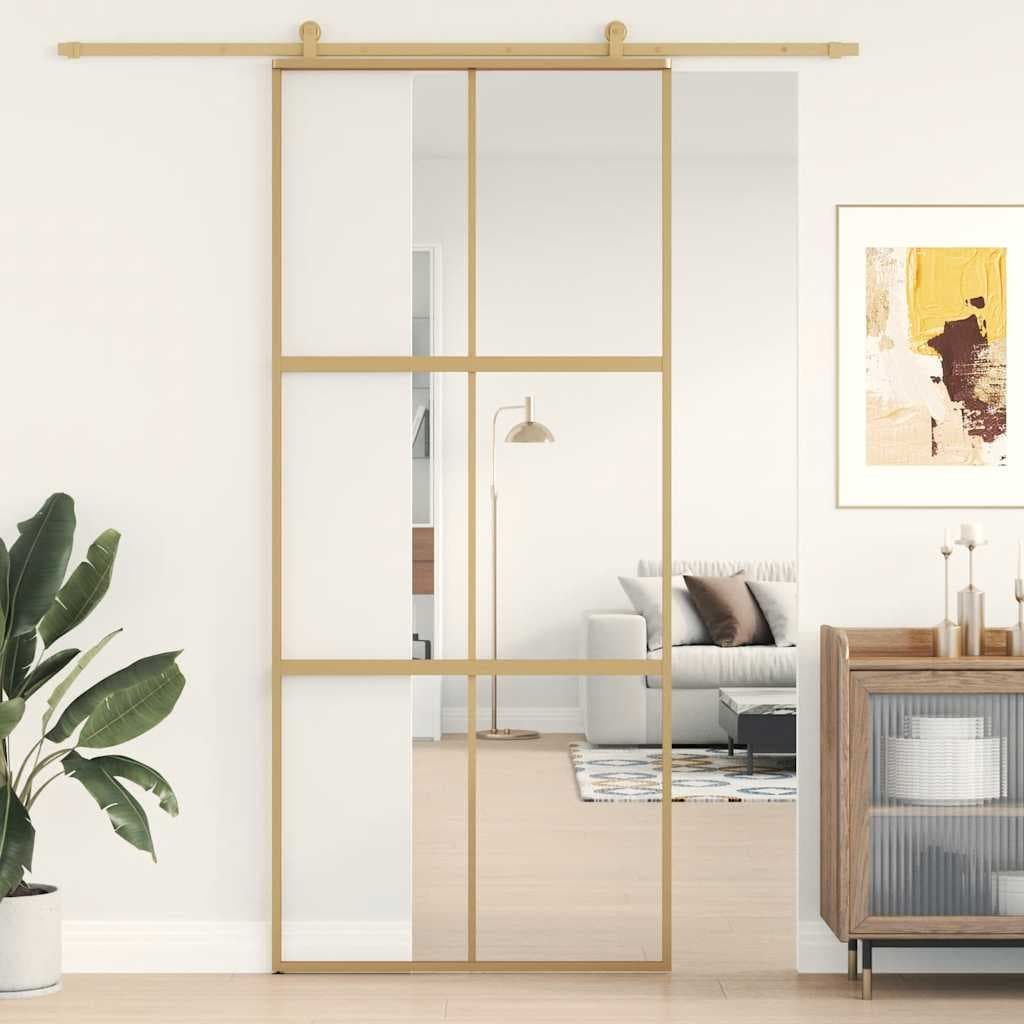 vidaXL Schuifdeur helder ESG-glas - foto 1