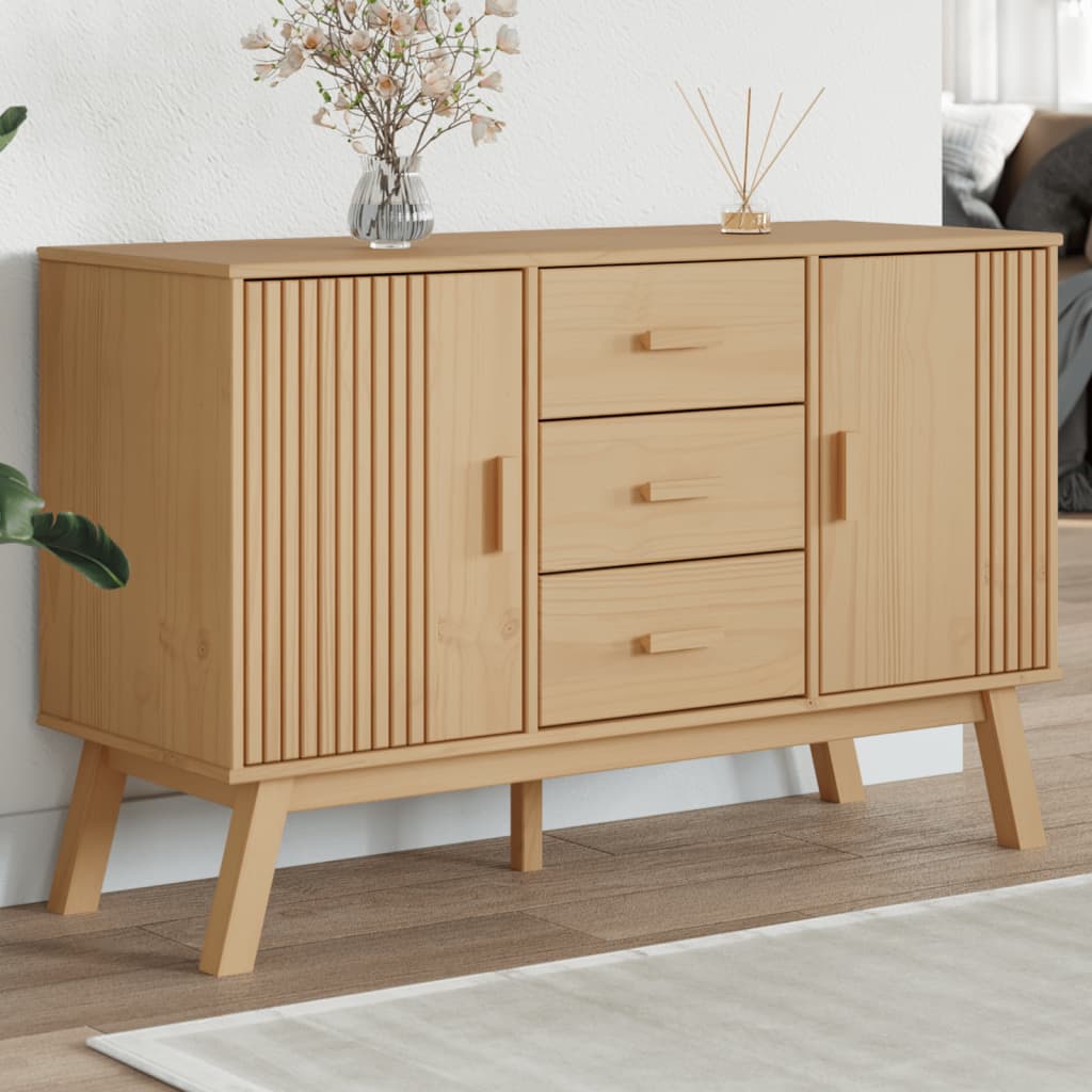 vidaXL Dressoir OLDEN massief grenenhout - foto 1