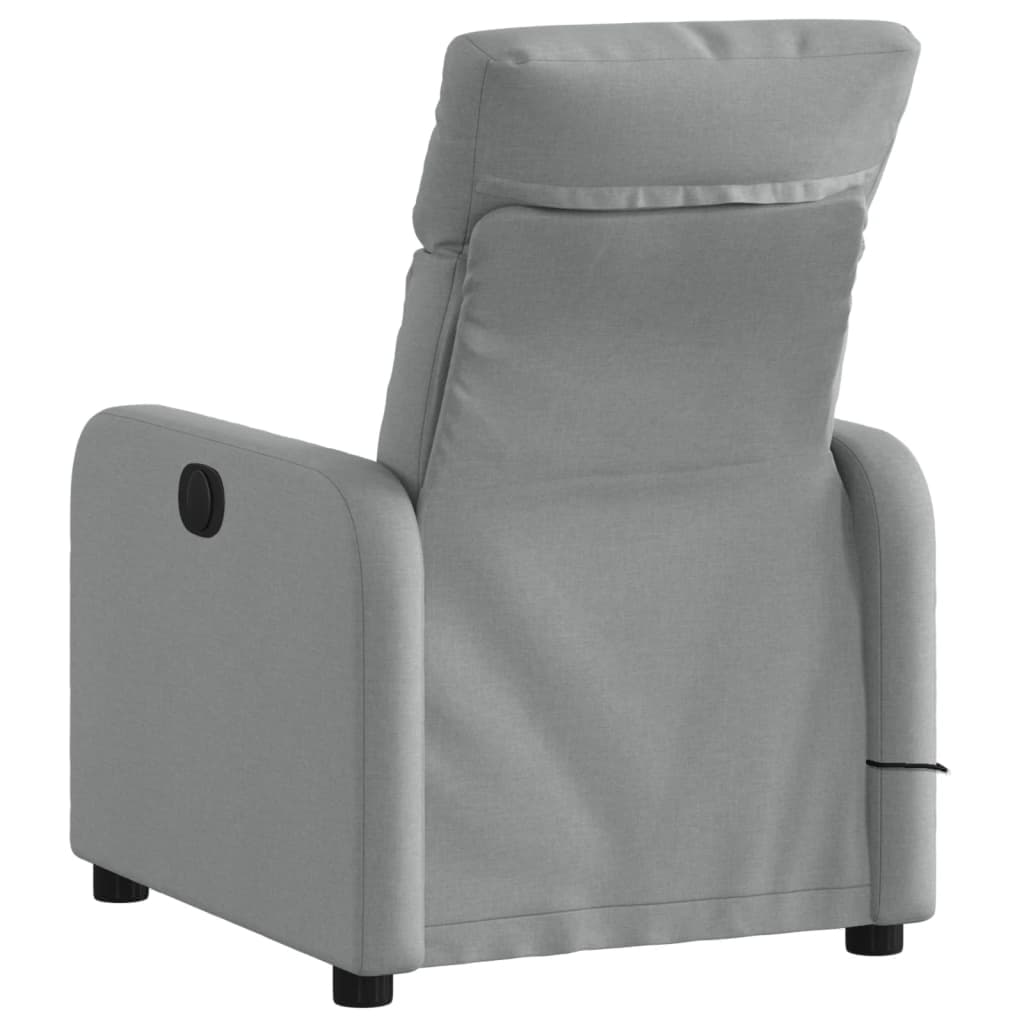 vidaXL Massagestoel Lichtgrijze - foto 4