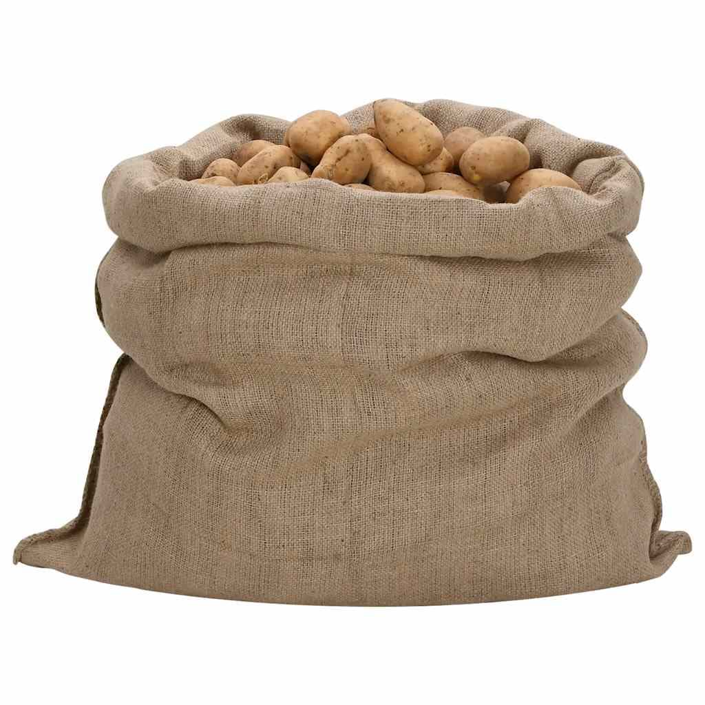 vidaXL Jutezakken 30 stuks 340 g/ ² 100% jute - foto 2