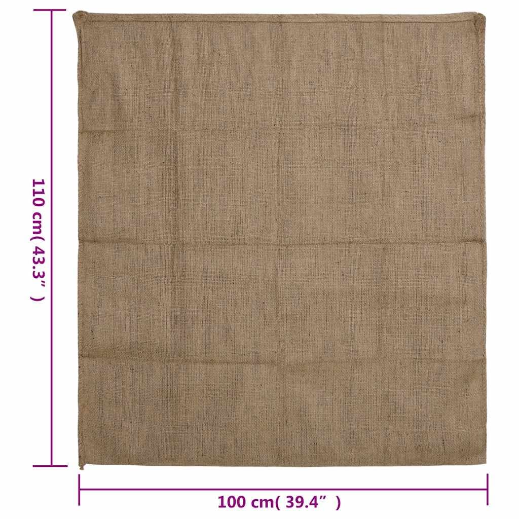 vidaXL Jutezakken 30 stuks 340 g/ ² 100% jute - foto 7