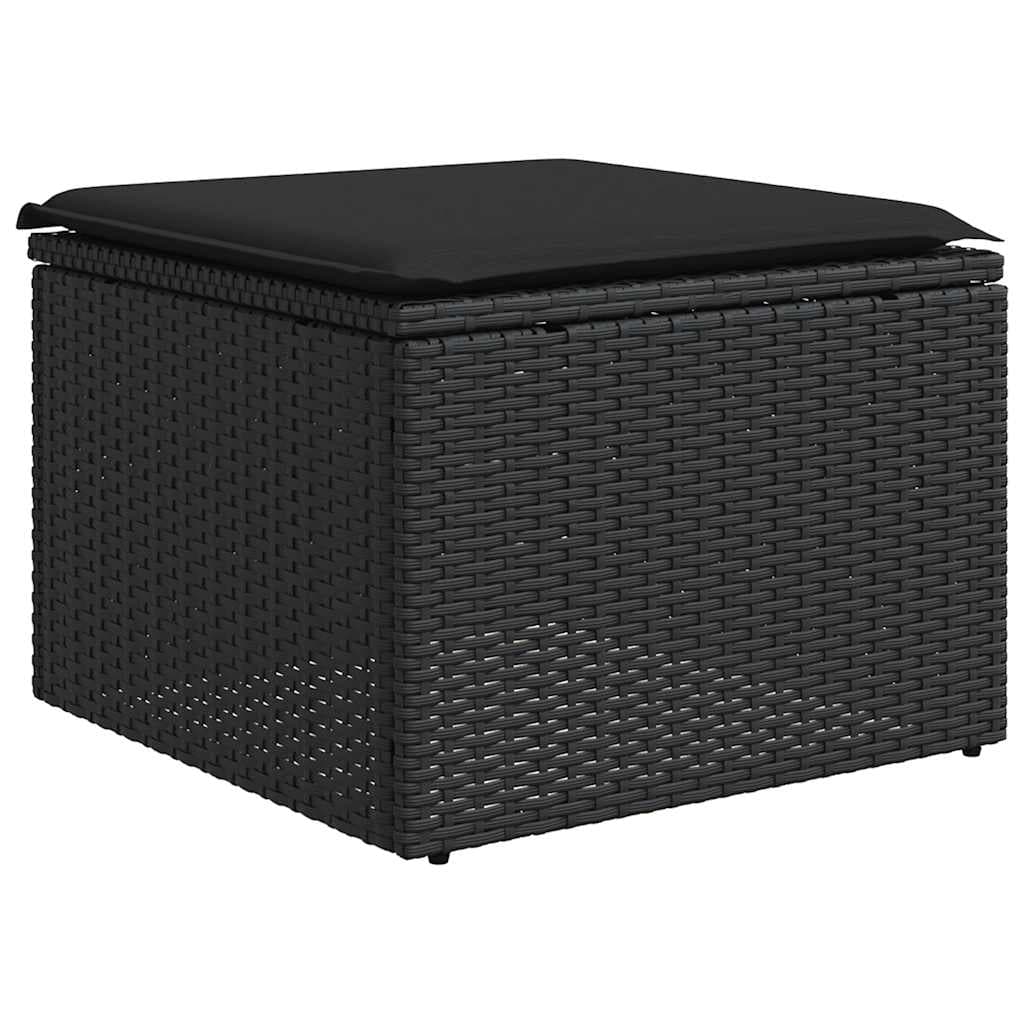 vidaXL Tuinkruk met kussen poly rattan - foto 2